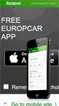 Mobile Screenshot of europcar.jp