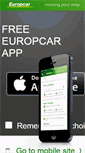 Mobile Screenshot of europcar.si