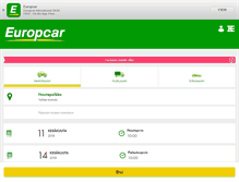 Tablet Screenshot of europcar.fi