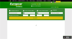 Desktop Screenshot of europcar.cl