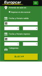 Mobile Screenshot of europcar.cl