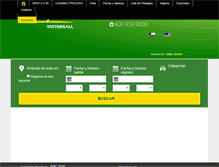Tablet Screenshot of europcar.cl
