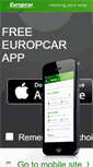 Mobile Screenshot of europcar.com.tn