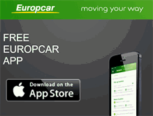 Tablet Screenshot of europcar.com.tn