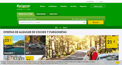 Desktop Screenshot of europcar.es