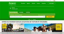 Desktop Screenshot of europcar.be
