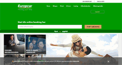 Desktop Screenshot of europcar.dk