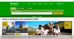 Desktop Screenshot of europcar.com