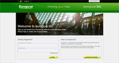 Desktop Screenshot of europcar.biz