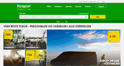 Desktop Screenshot of europcar.no
