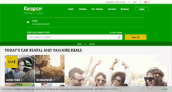 Desktop Screenshot of europcar.at